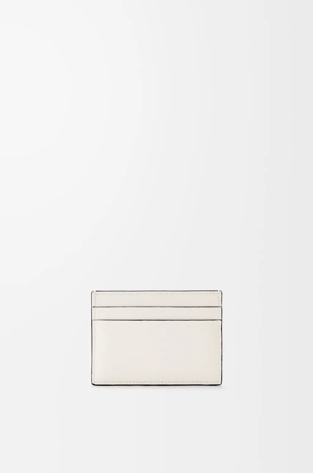 Futurist Cat Plain Cardholder In Classic Calfskin