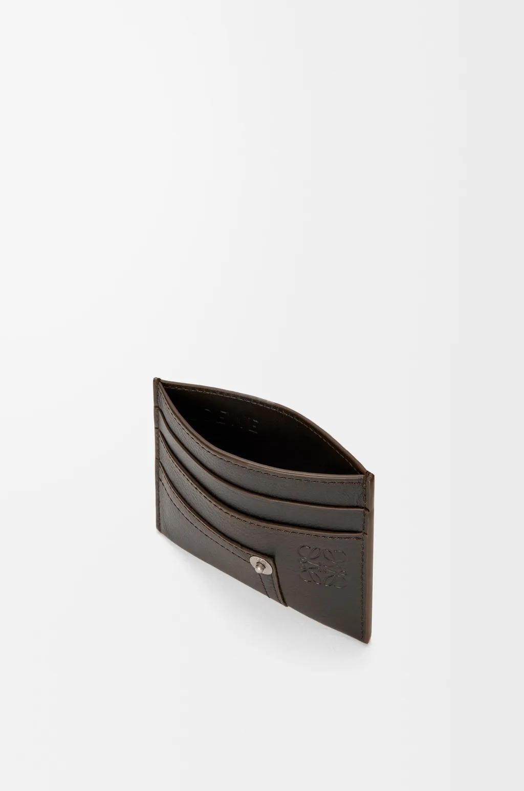 Panta Plain Cardholder In Shiny Calfskin