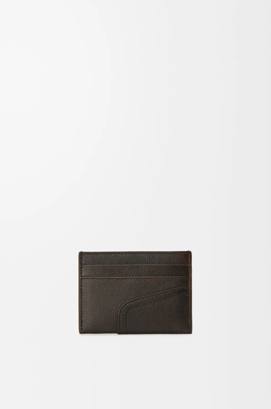 Panta Plain Cardholder In Shiny Calfskin