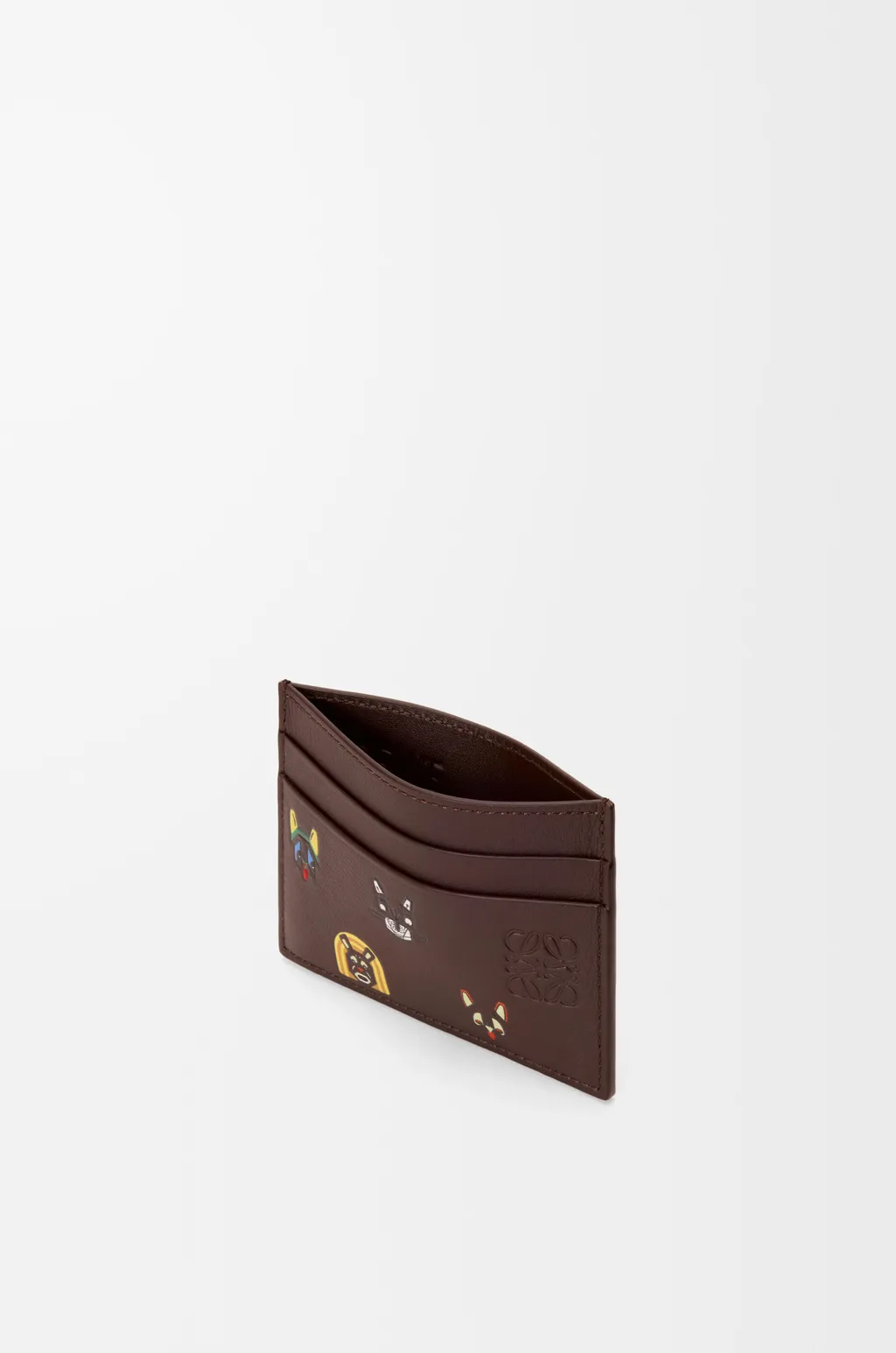 Cats Plain Cardholder In Classic Calfskin