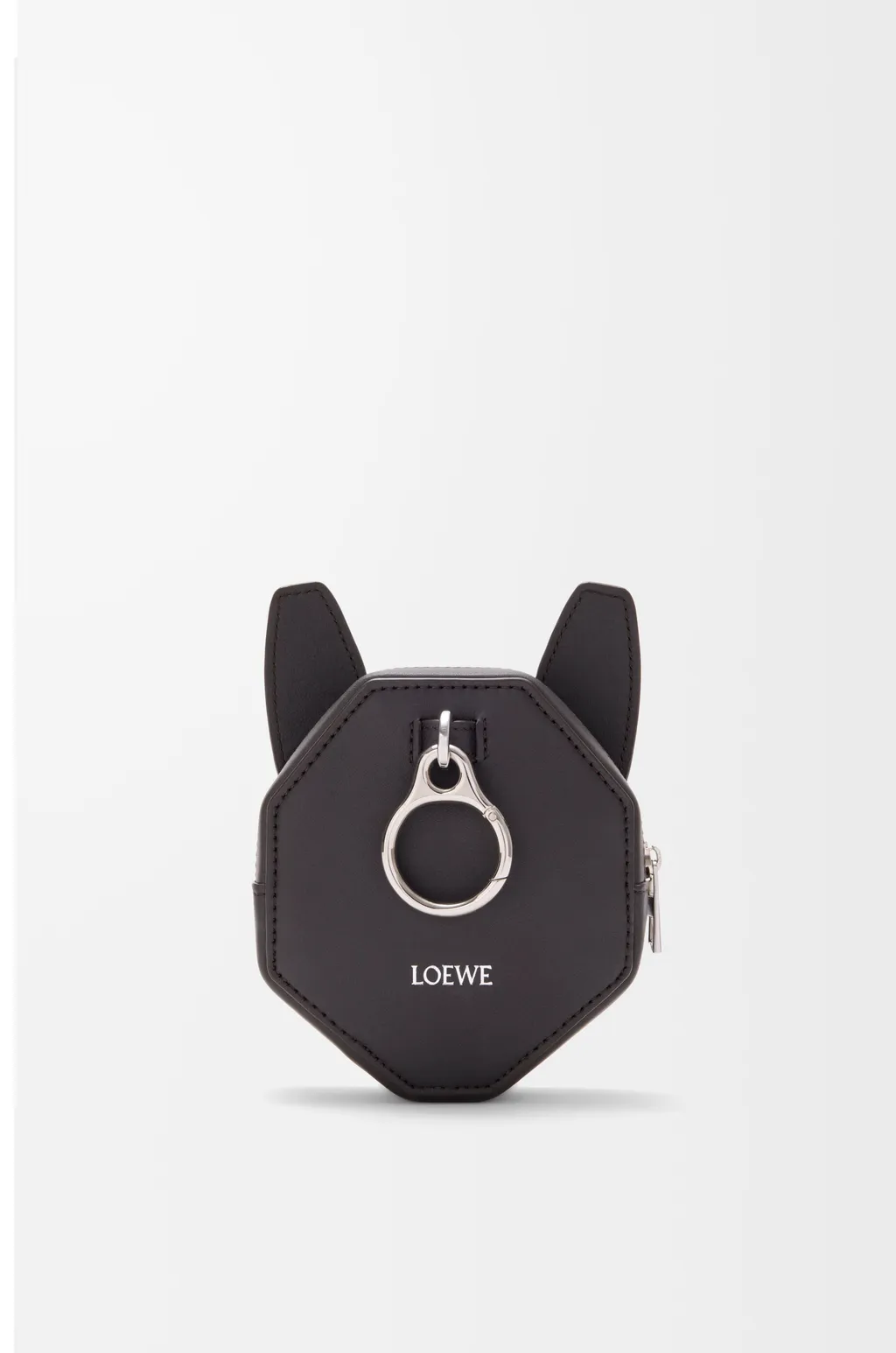 Futurist Cat Coincase In Classic Calfskin