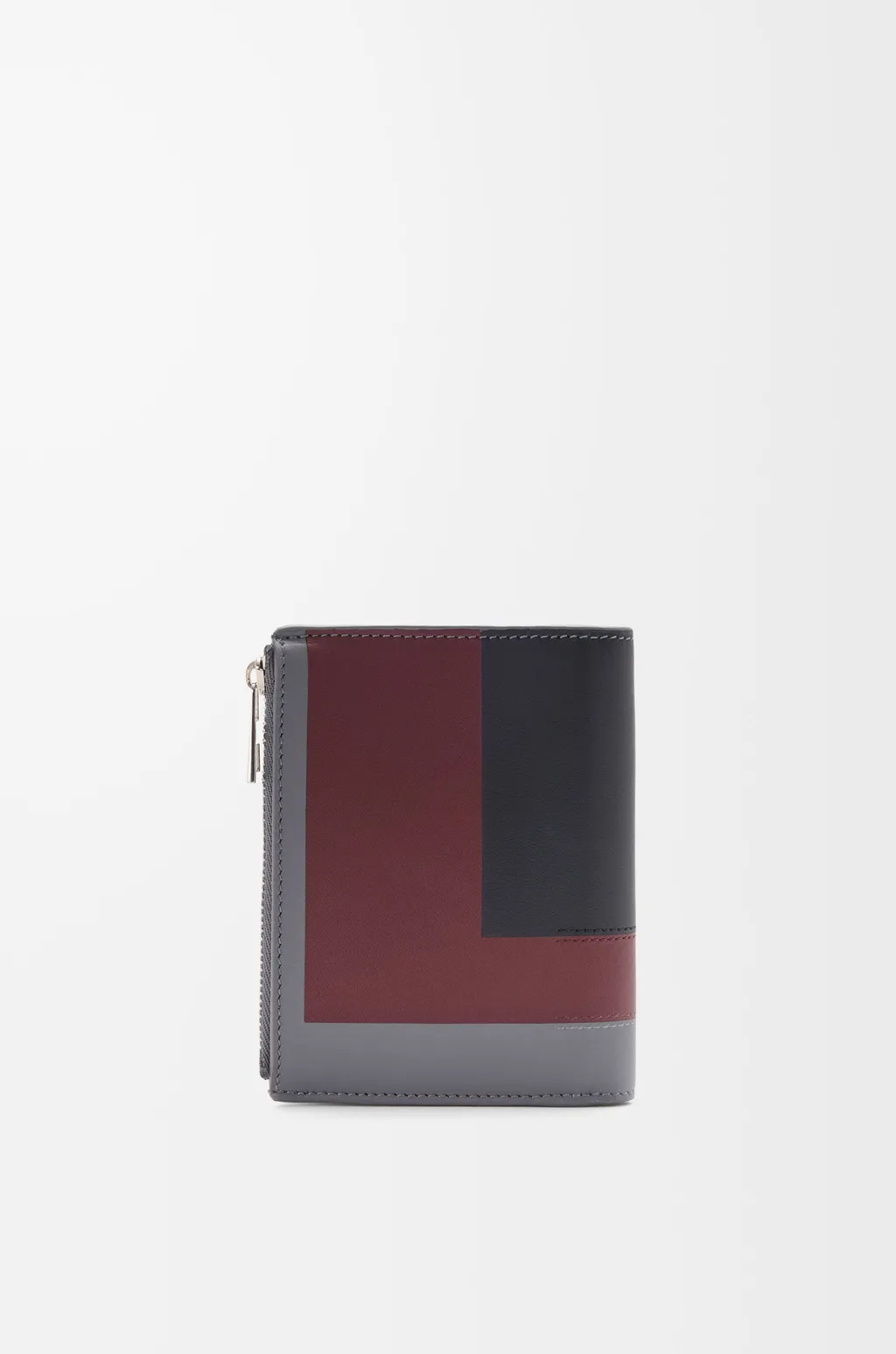Slim Compact Wallet In Nappa Calfskin