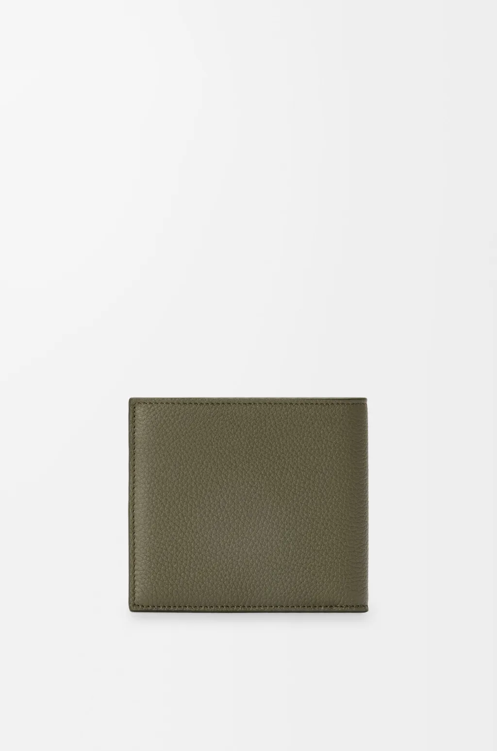 Bifold Wallet In Soft Grained Calfskin