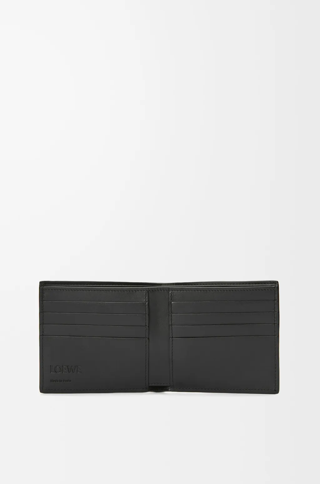 Bifold Wallet In Soft Grained Calfskin