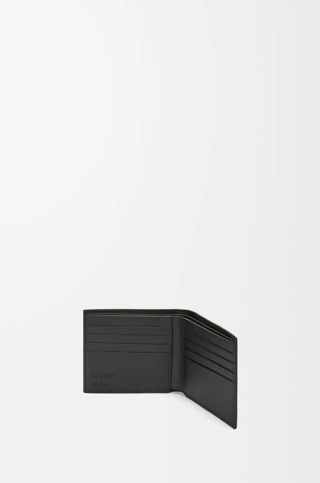 Bifold Wallet In Soft Grained Calfskin
