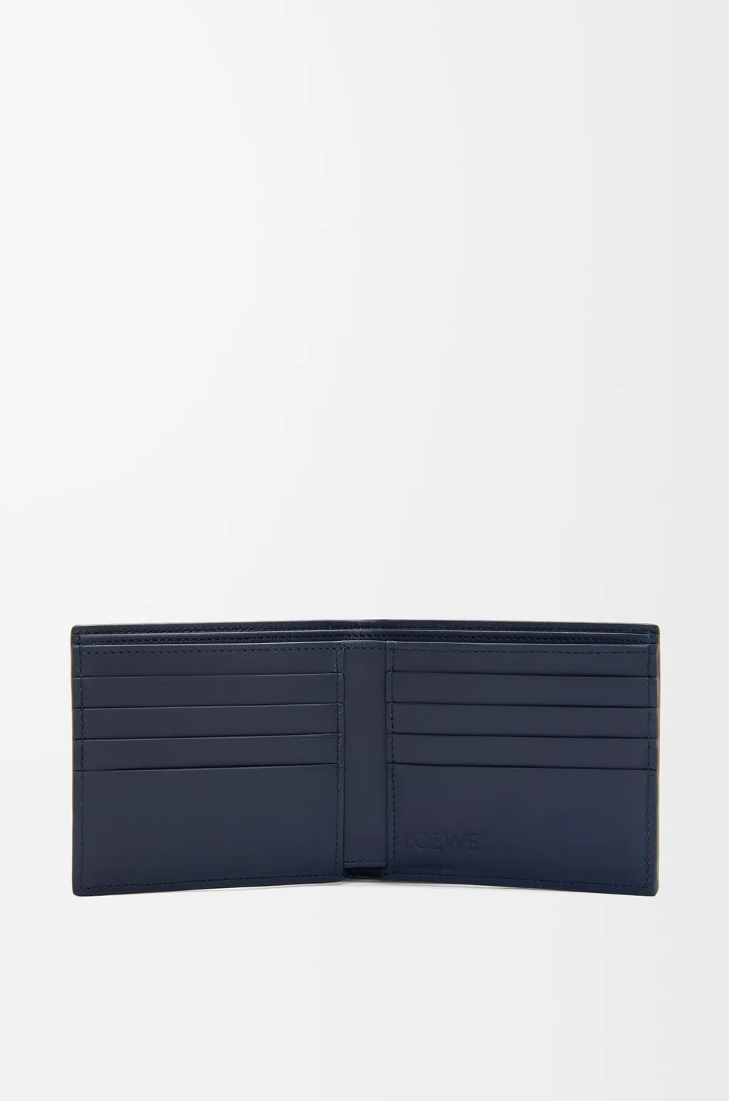 Bifold Wallet In Soft Grained Calfskin
