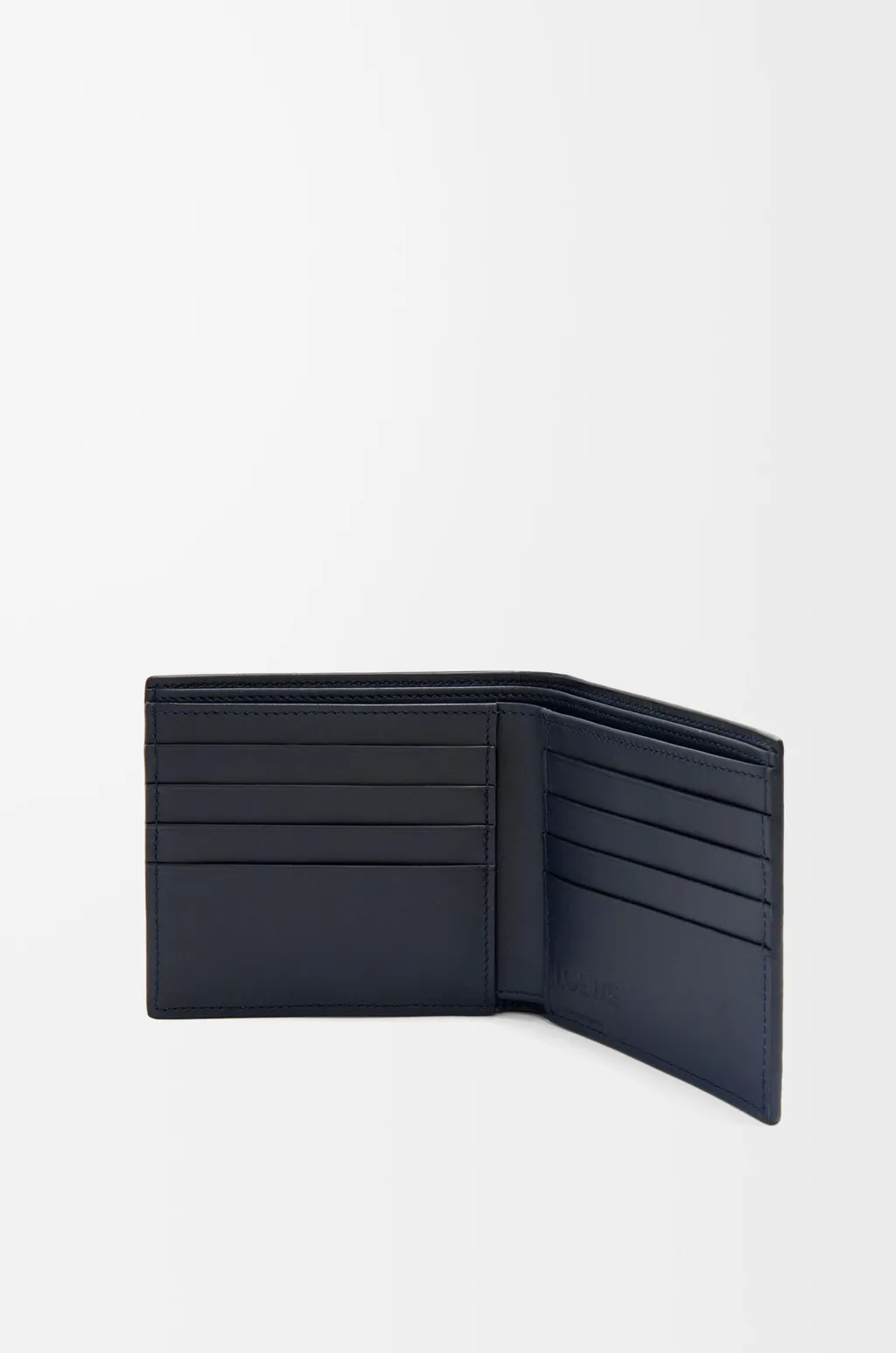 Bifold Wallet In Soft Grained Calfskin