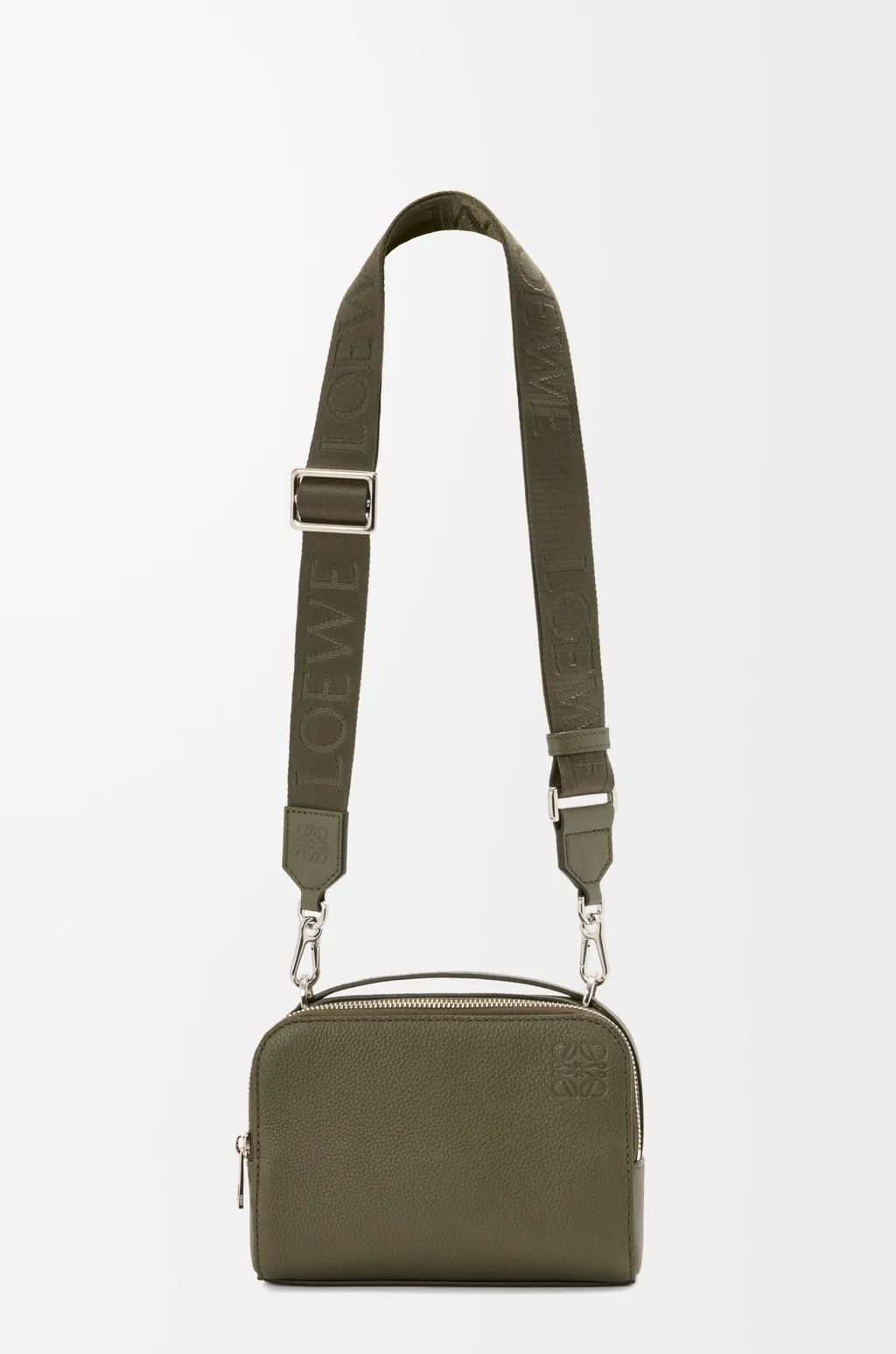 Mini Crossbody Camera Bag In Soft Grained Calfskin