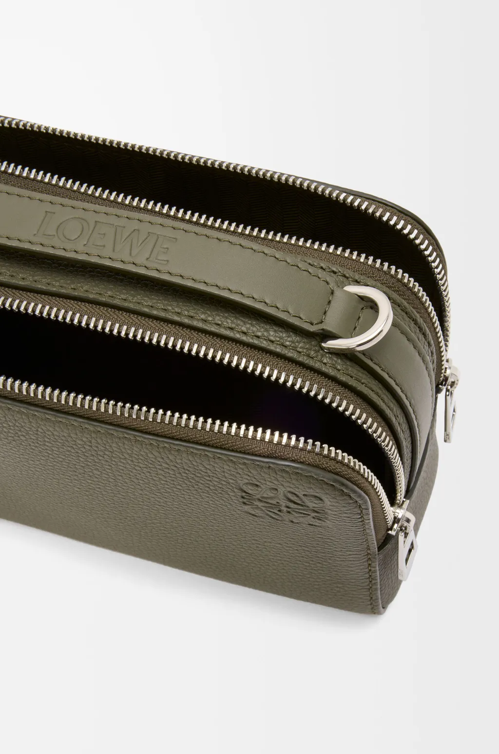 Mini Crossbody Camera Bag In Soft Grained Calfskin