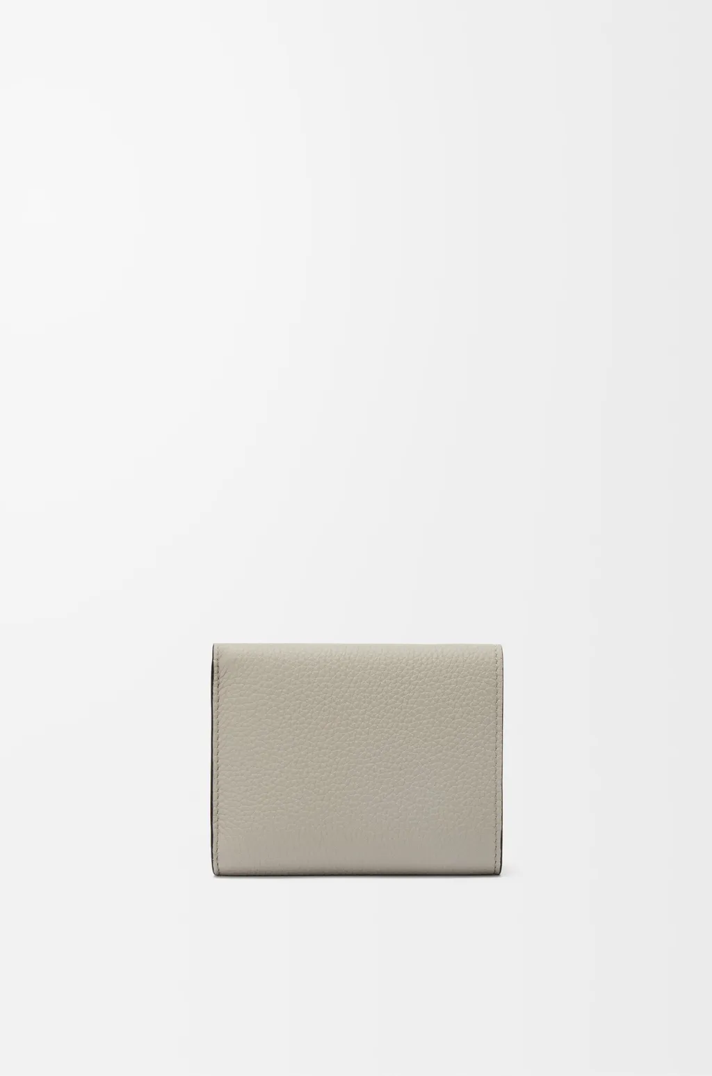 Trifold Wallet In Soft Grained Calfskin