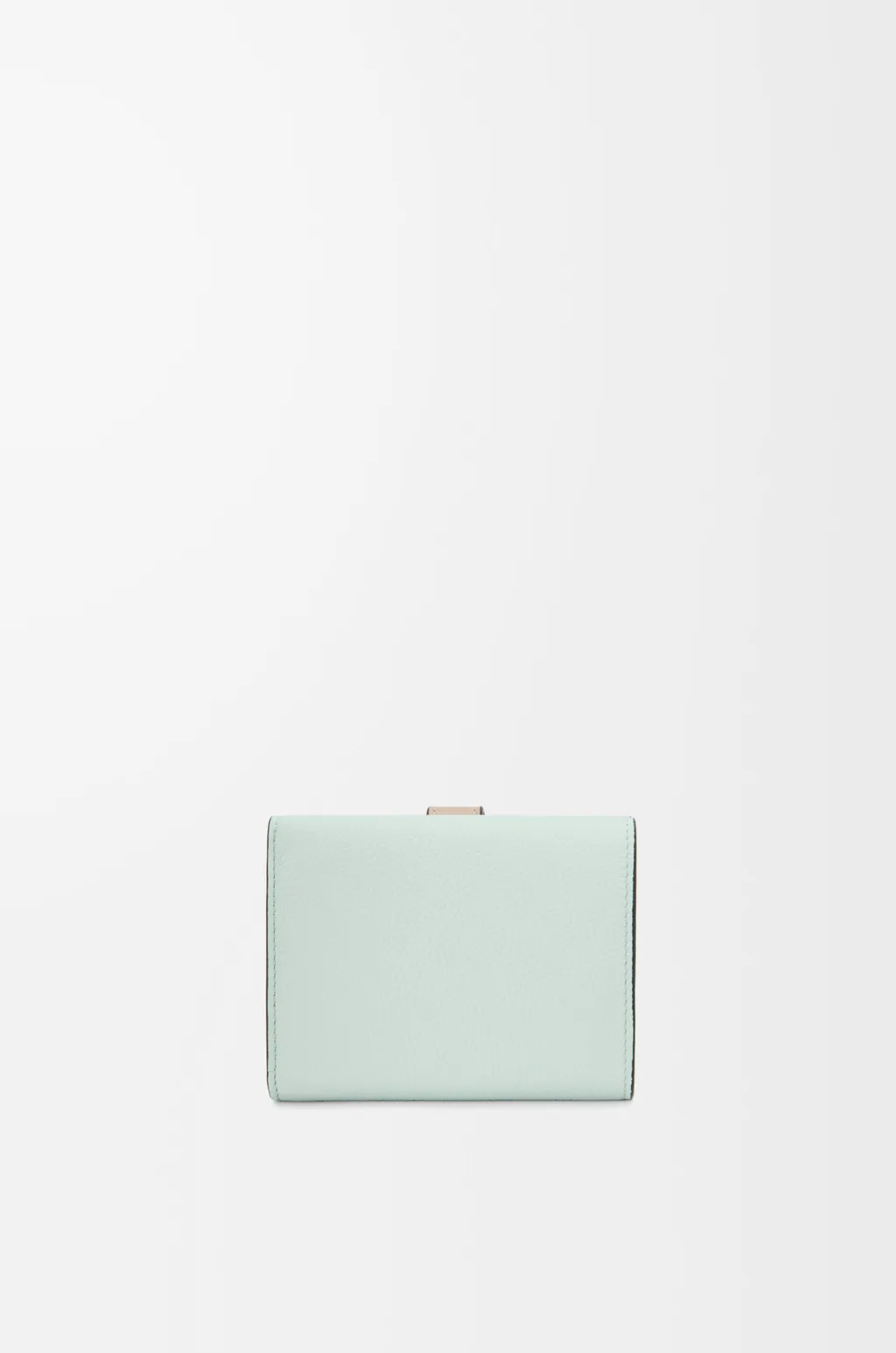 Trifold Wallet In Soft Grained Calfskin