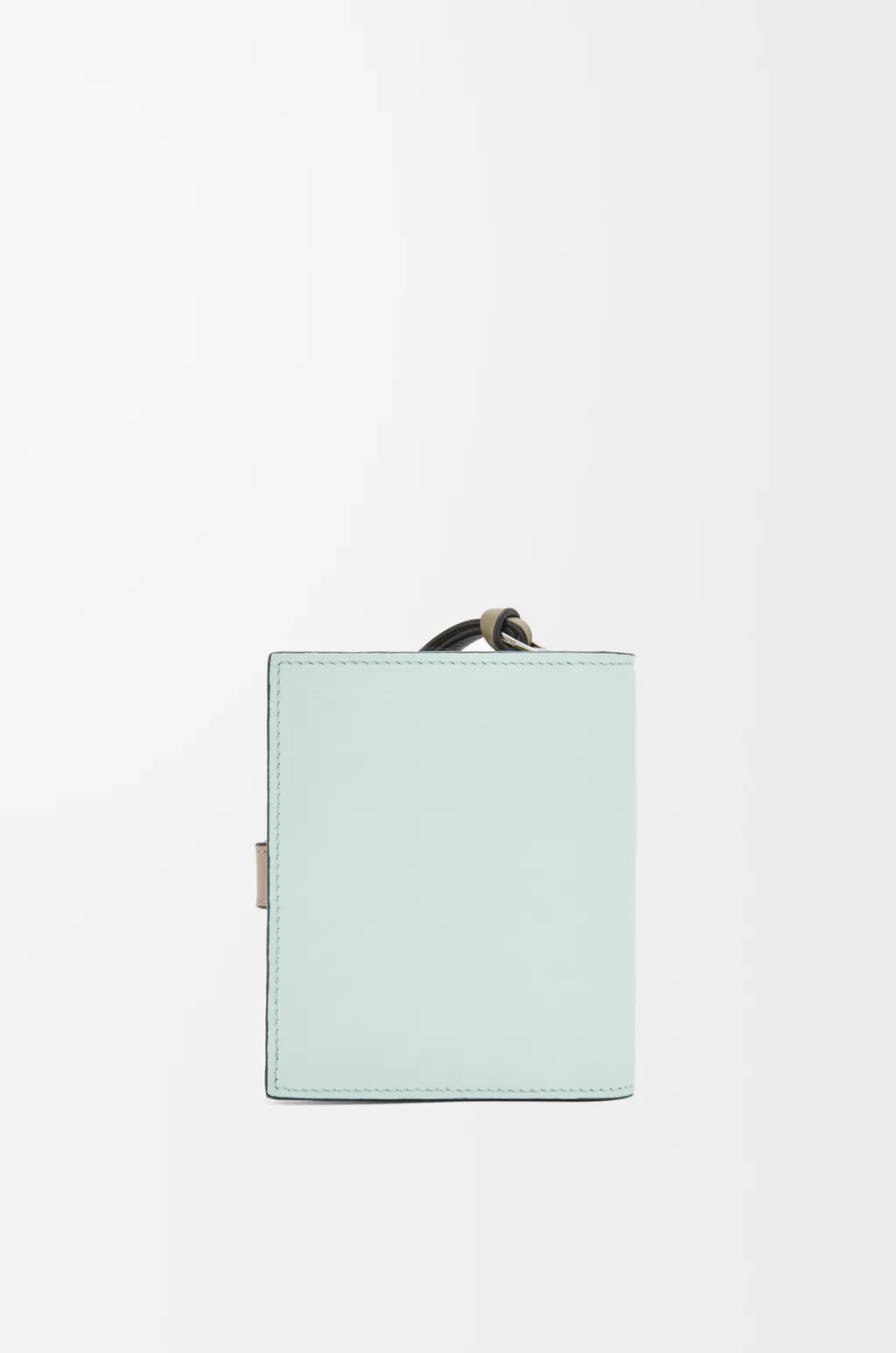 Compact Zip Wallet In Soft Grained Calfskin