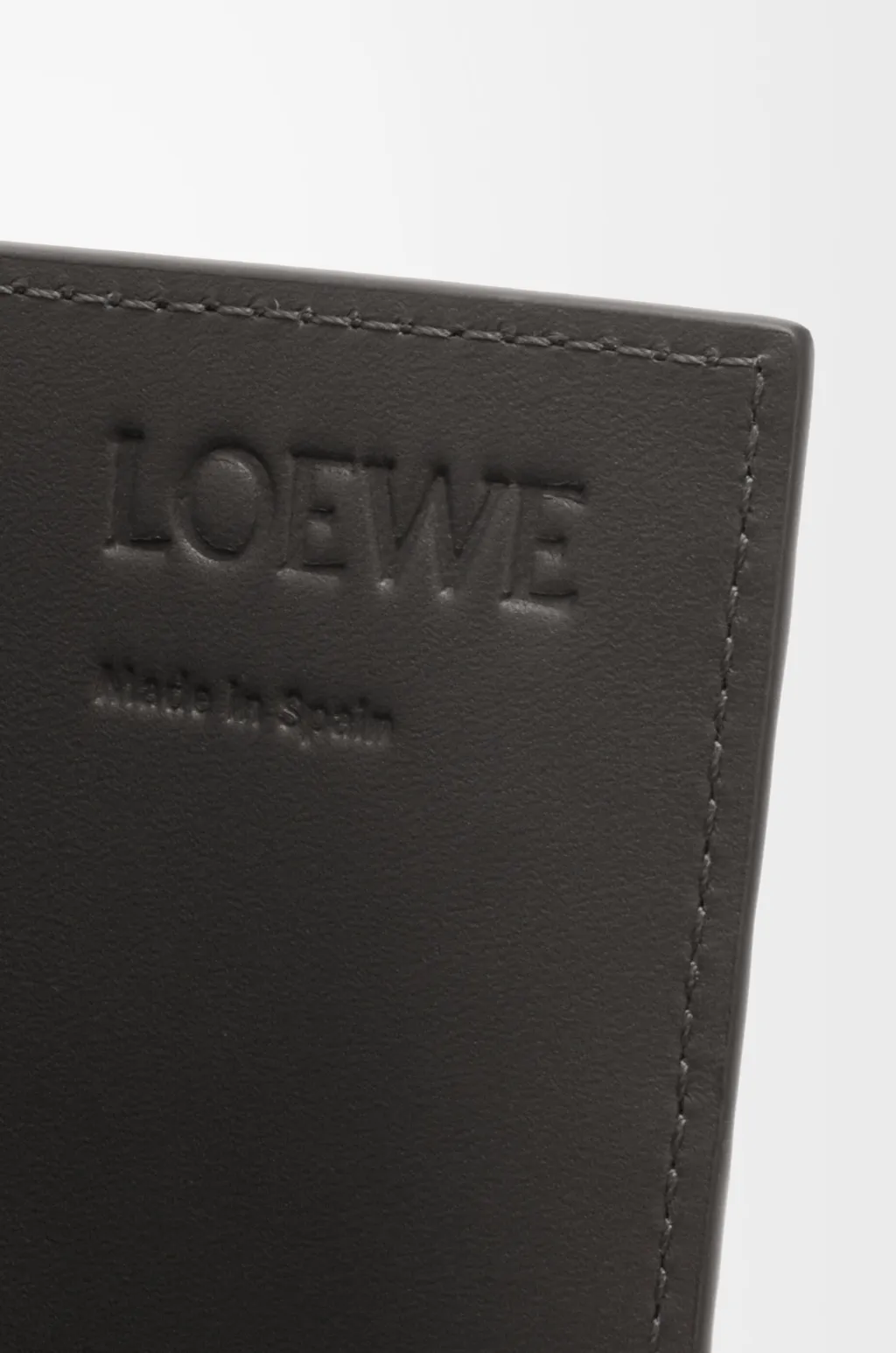 Open Cardholder In Textured Classic Calfskin