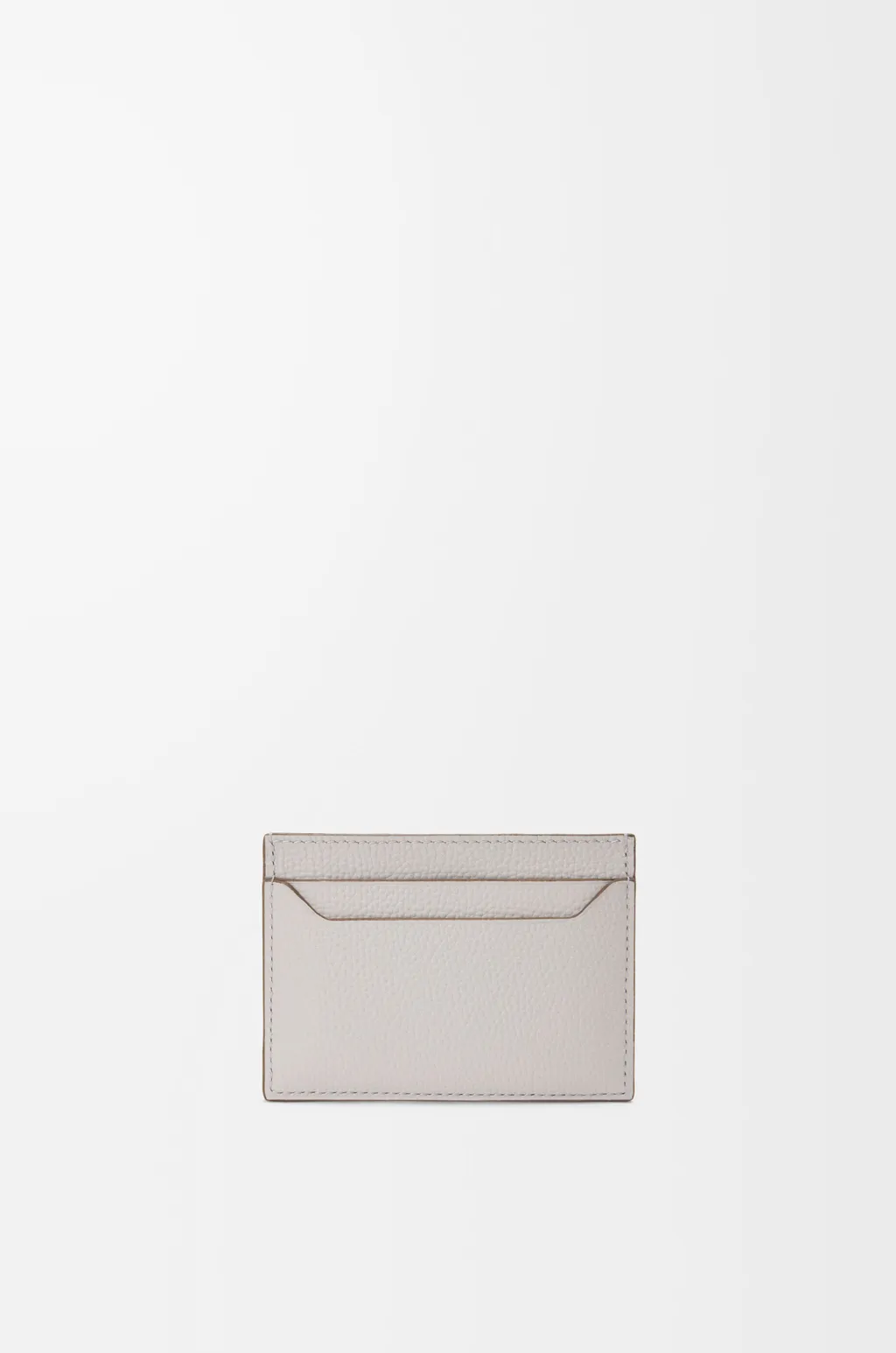 Anagram Plain Cardholder In Pebble Grained Calfskin