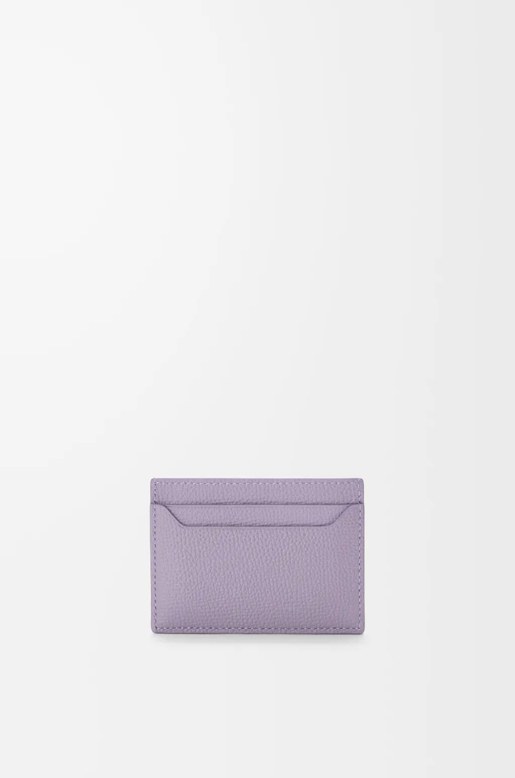 Anagram Plain Cardholder In Pebble Grained Calfskin