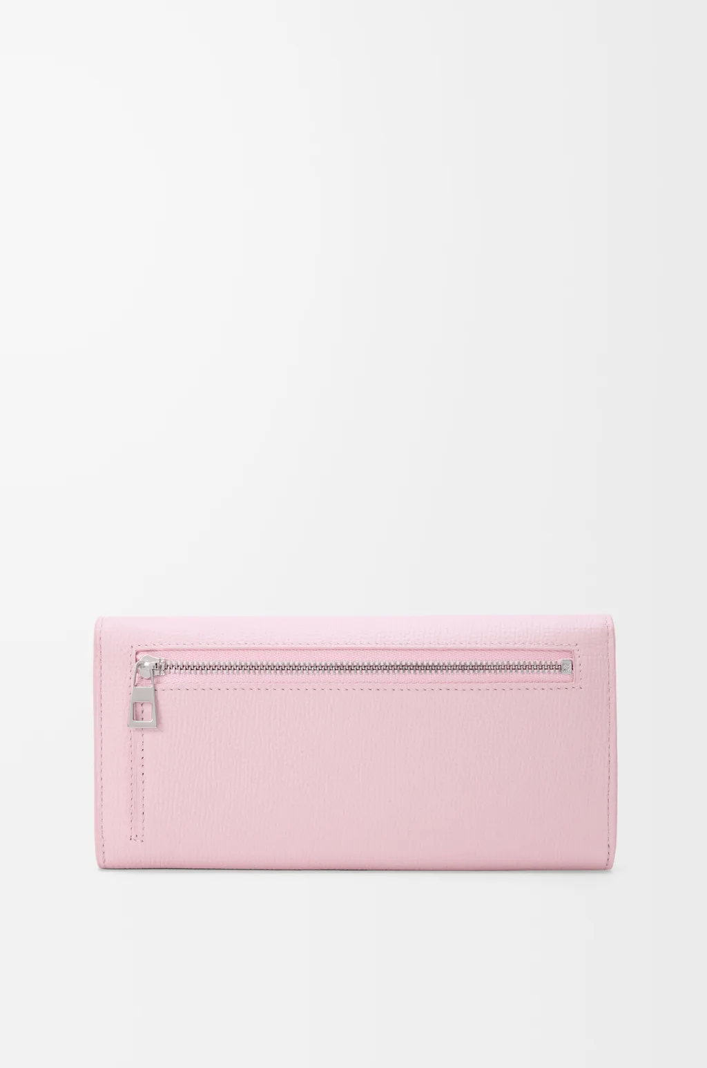 Anagram Continental Wallet In Pebble Grained Calfskin