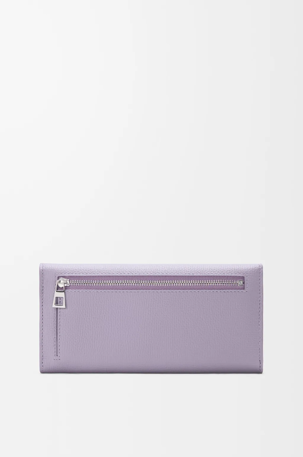 Anagram Continental Wallet In Pebble Grained Calfskin
