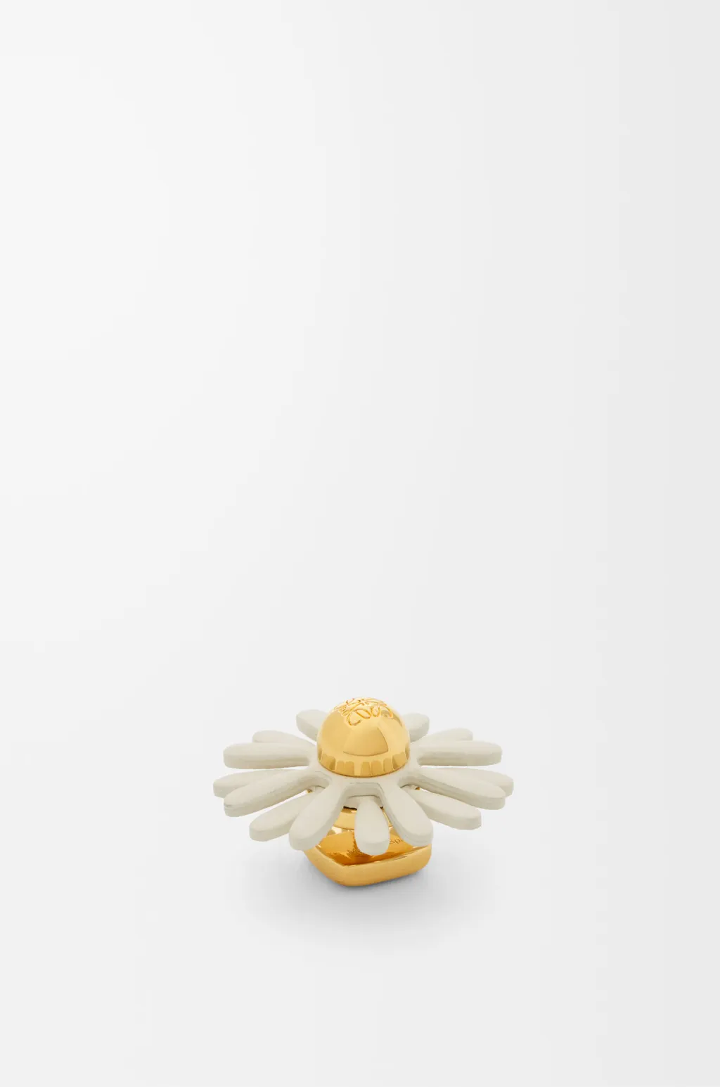 Flower Pin In Calfskin