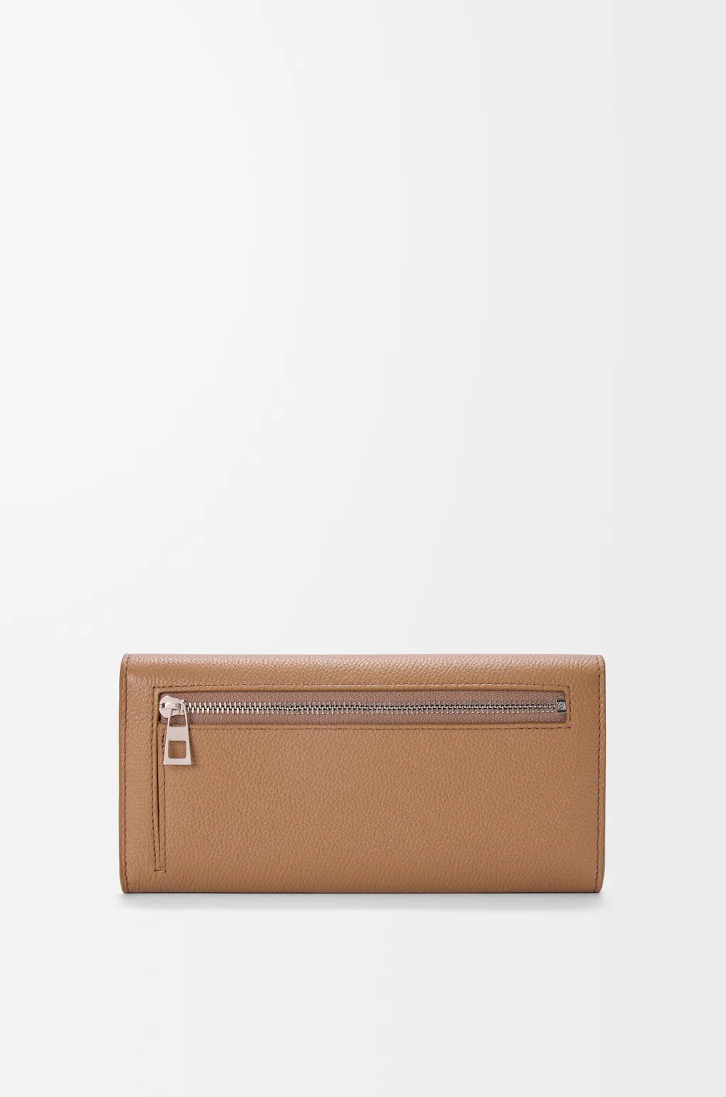 Pebble Continental Wallet In Mini Grain Calfskin