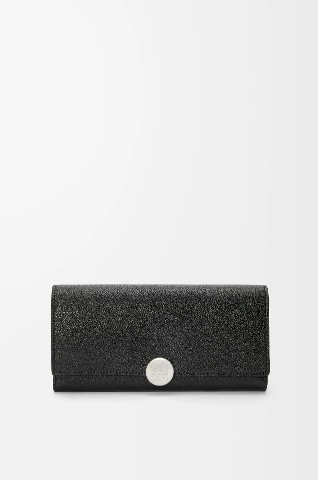 Pebble Continental Wallet In Mini Grain Calfskin