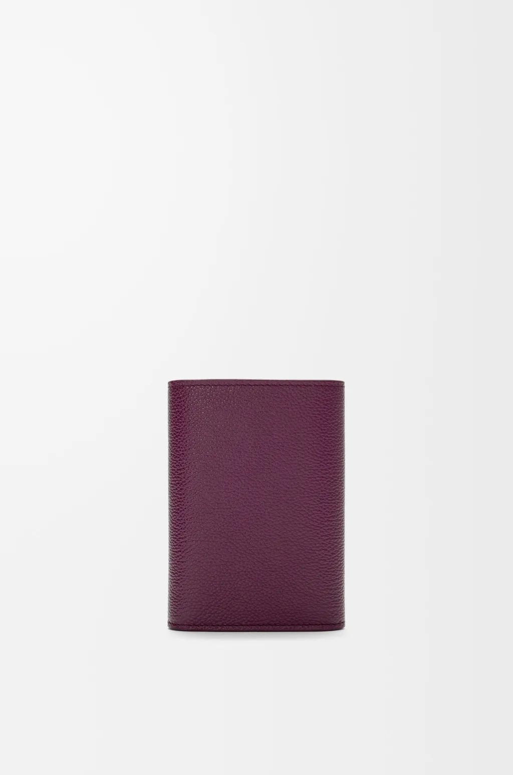 Pebble Small Vertical Wallet In Pebble Grained Calfskin
