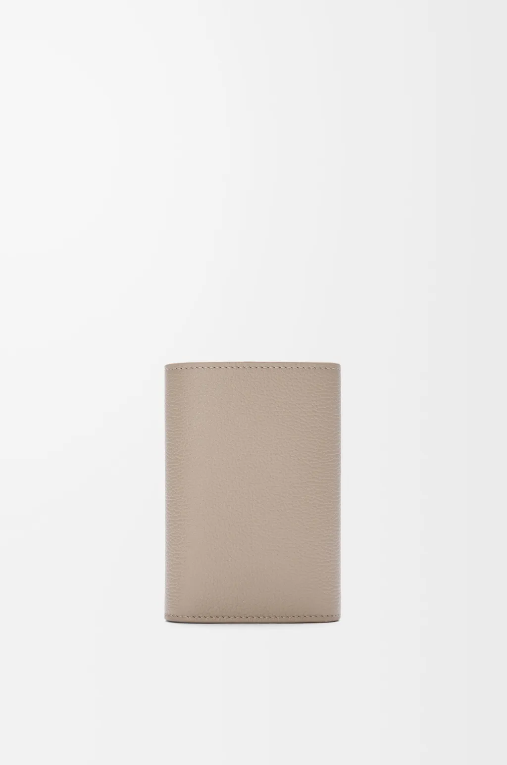 Pebble Small Vertical Wallet In Pebble Grained Calfskin