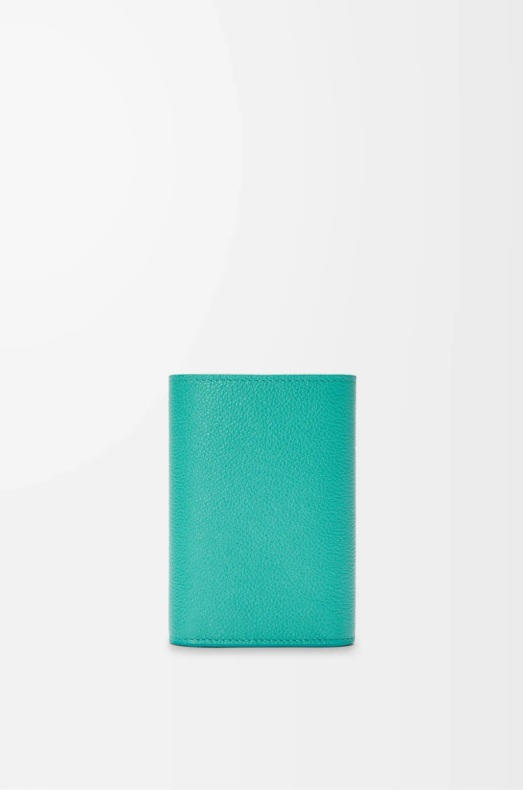 Pebble Small Vertical Wallet In Pebble Grained Calfskin