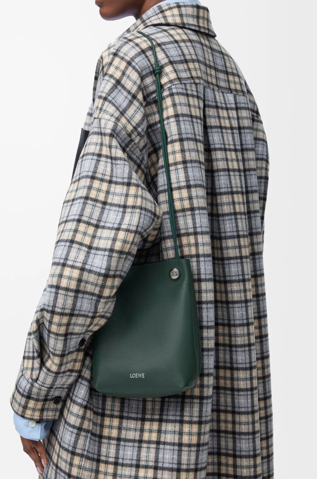 Pebble Pouch In Smooth Calfskin