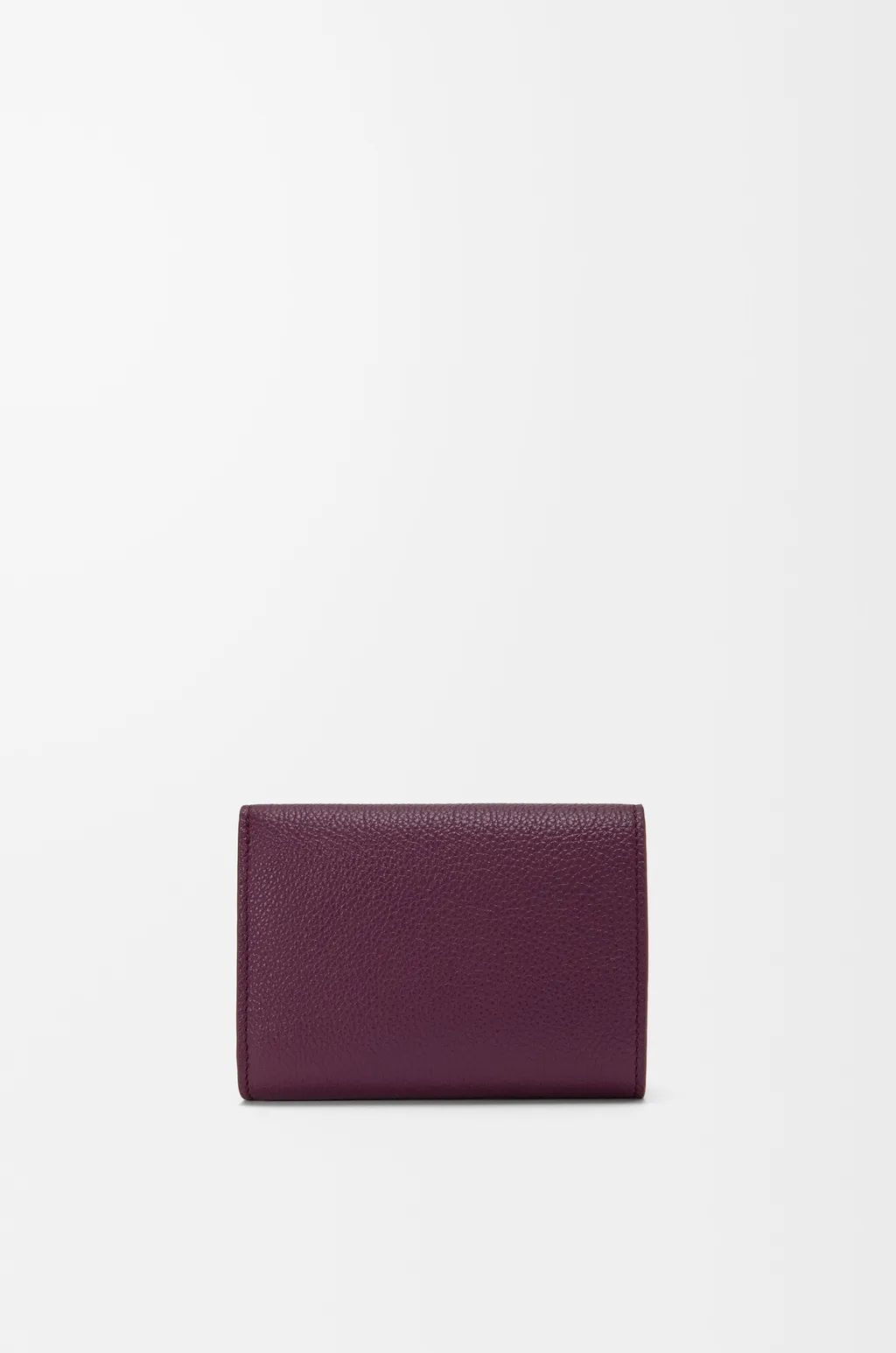 Pebble Trifold Wallet In Pebble Grain Calfskin
