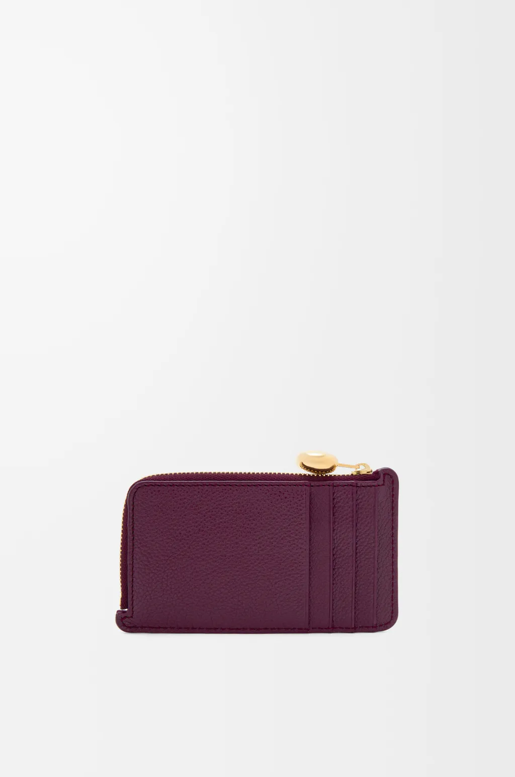 Pebble Coin Cardholder In Pebble Grained Calfskin