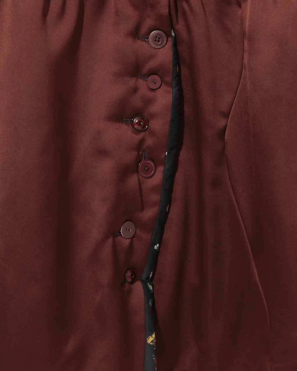 Double Face Satin Mod Coat