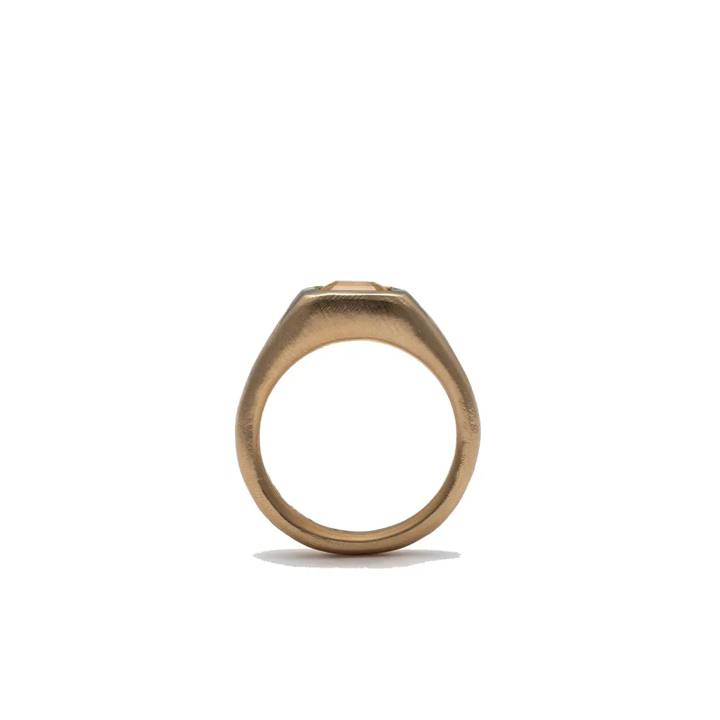 Yellow Block Ring