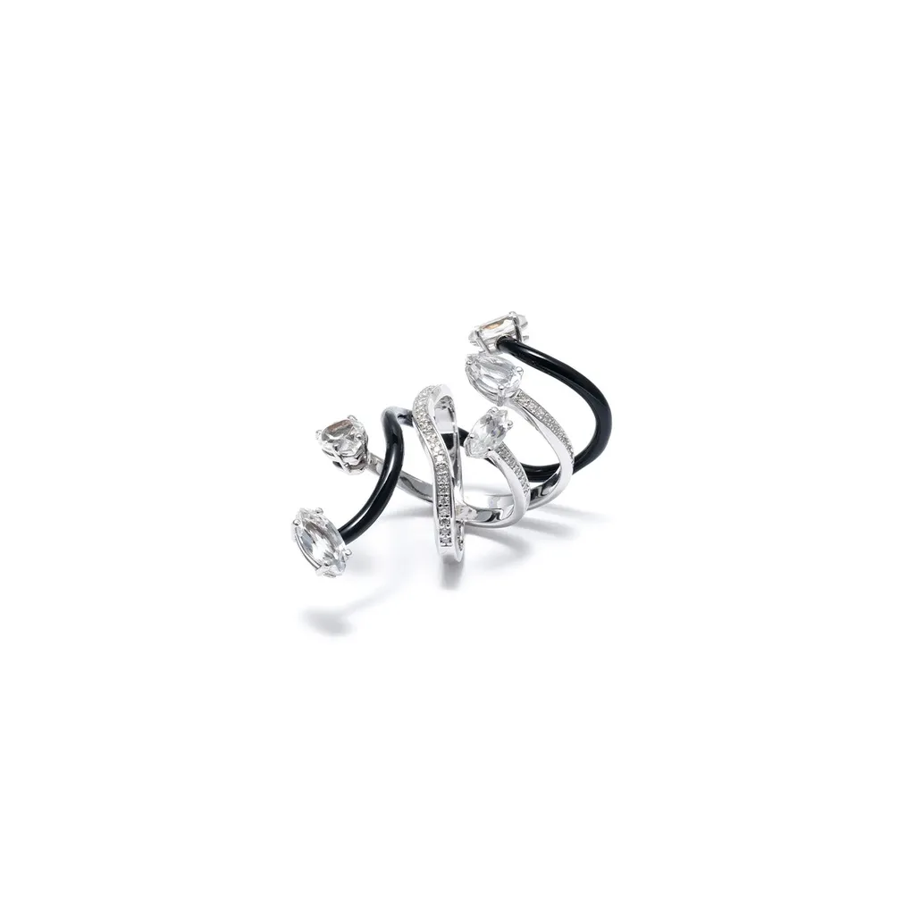 Vine Wrapped Cocktail Ring 9 K