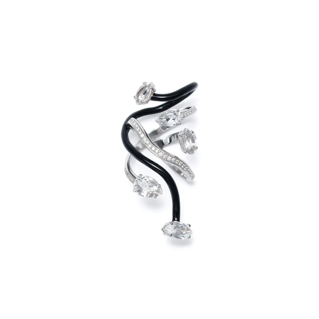 Vine Wrapped Cocktail Ring 9 K