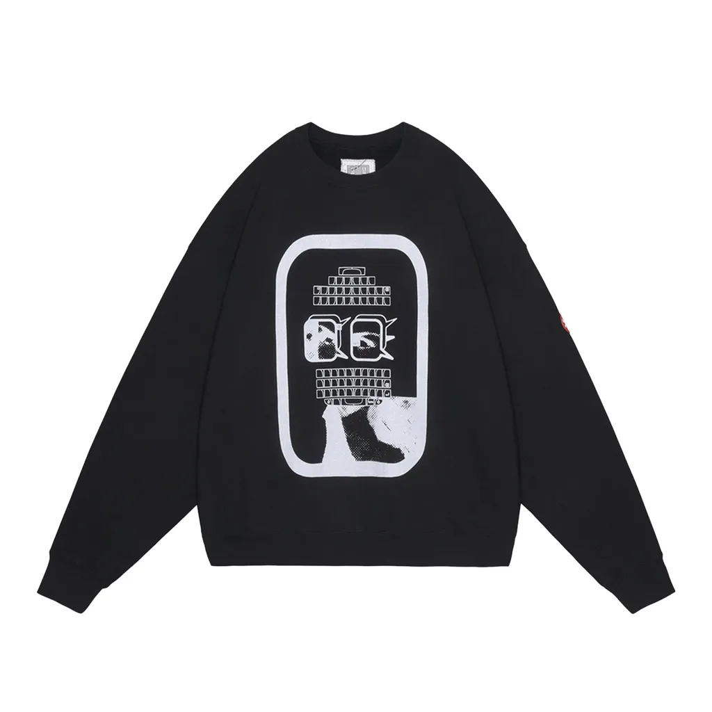 Ce\Rew Neck Black