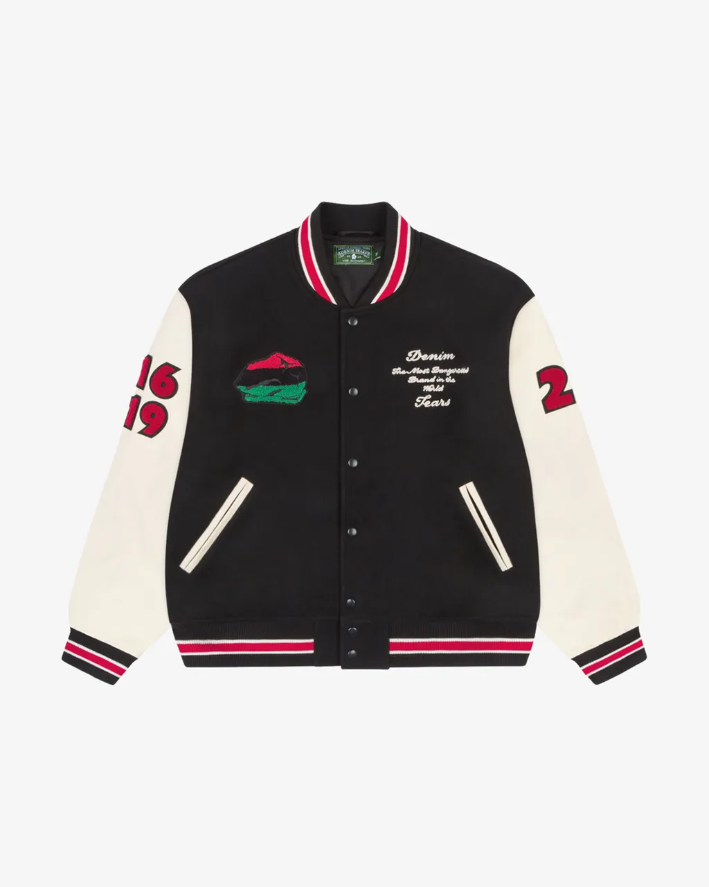 Peace Wreath Varsity Jacket