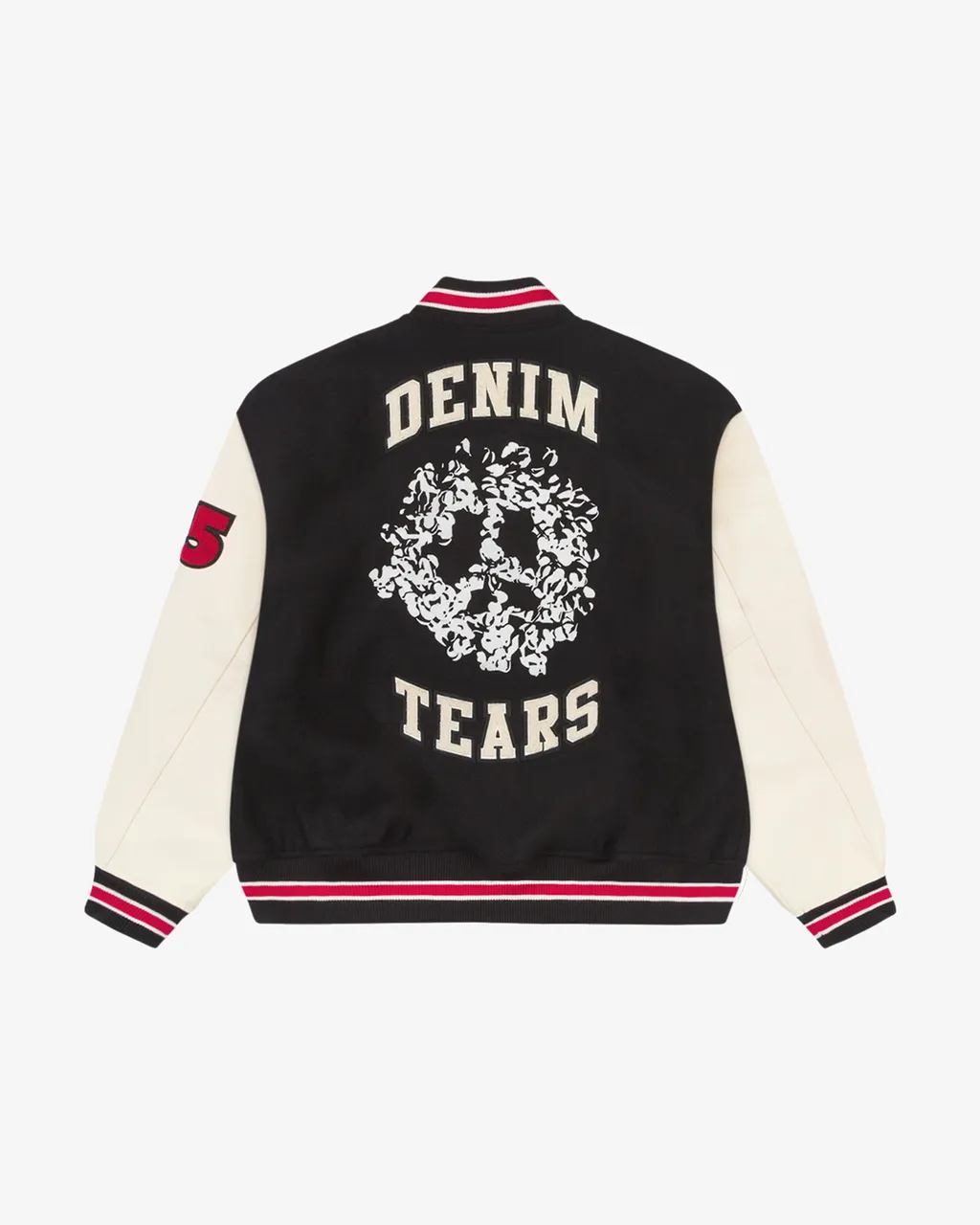 Peace Wreath Varsity Jacket
