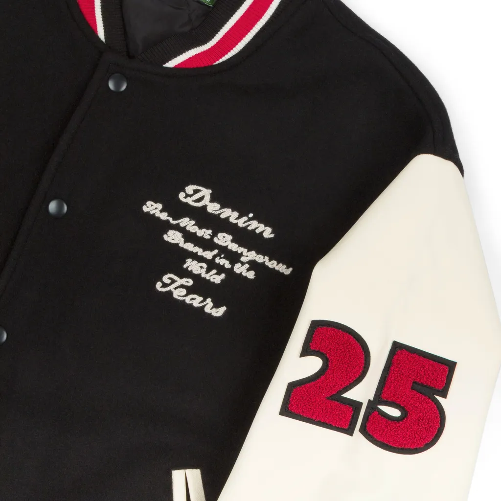 Peace Wreath Varsity Jacket