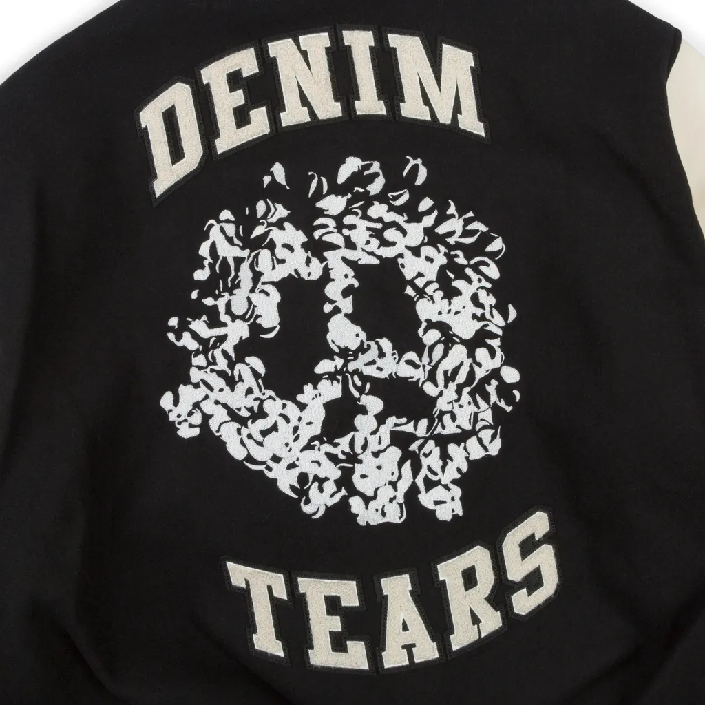 Peace Wreath Varsity Jacket