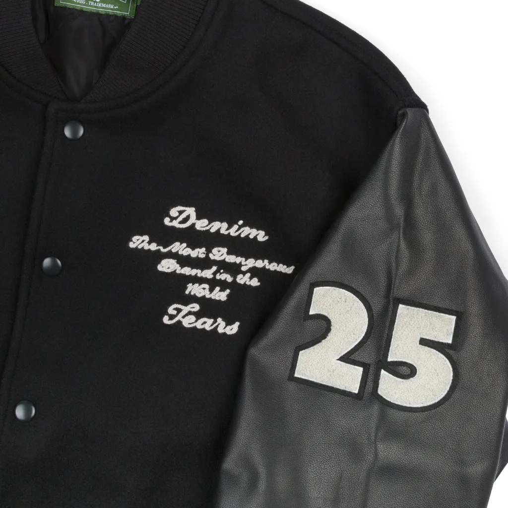 Peace Wreath Varsity Jacket