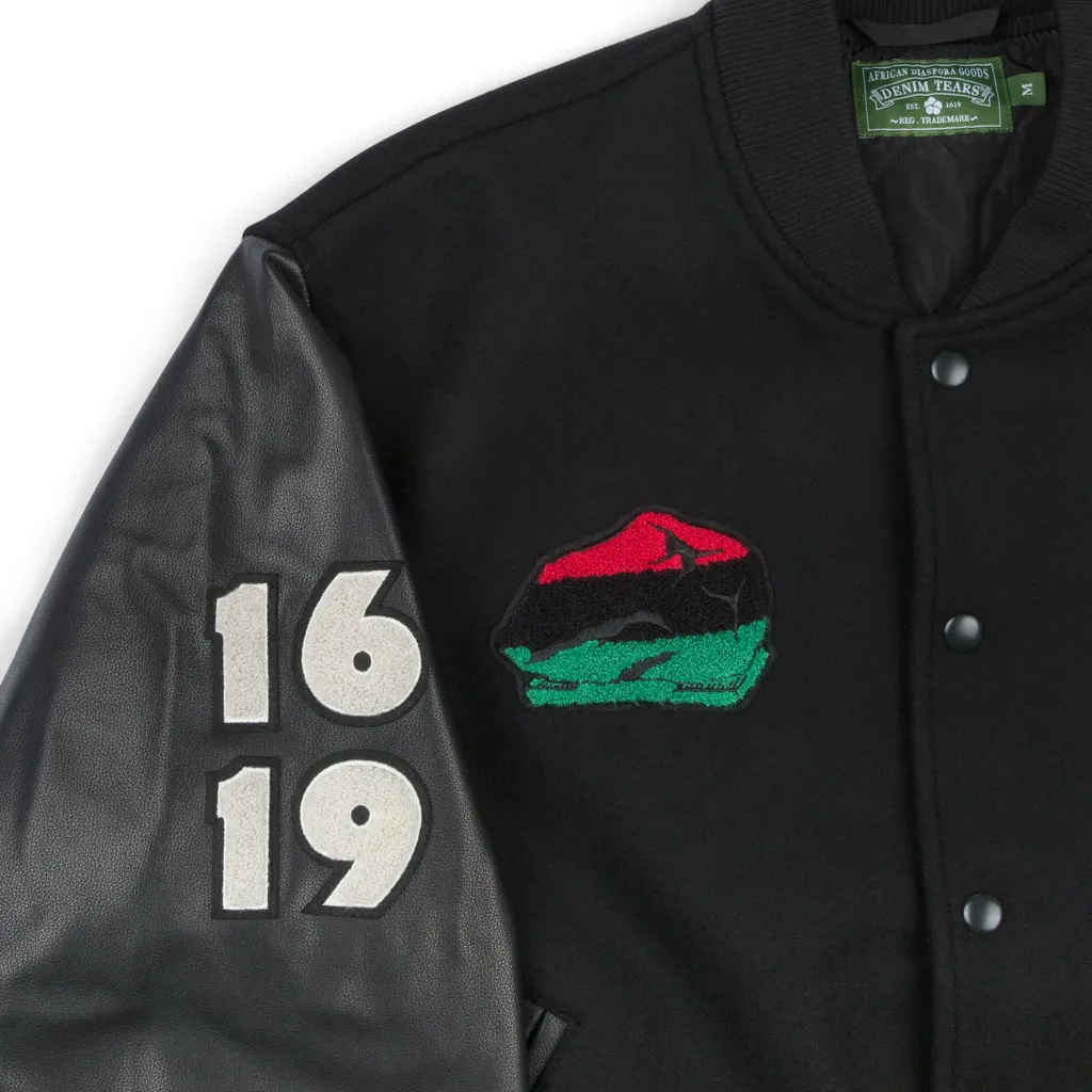 Peace Wreath Varsity Jacket