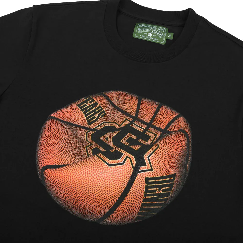Deflated Basketball Tee Black