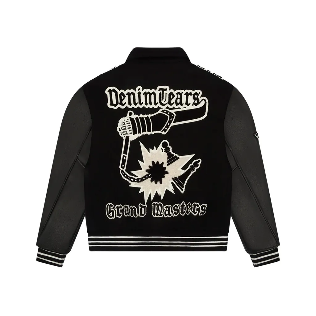 Grandmaster Varsity Jacket Black