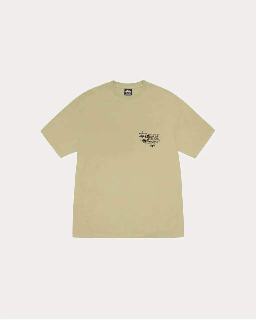 Respect The Pool Pig. Dyed Tee