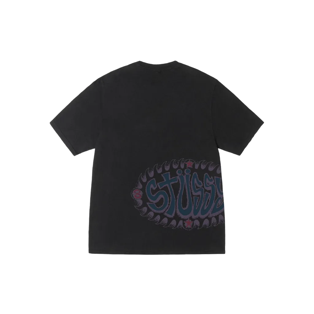 Wave Oval Pig. Dyed Tee