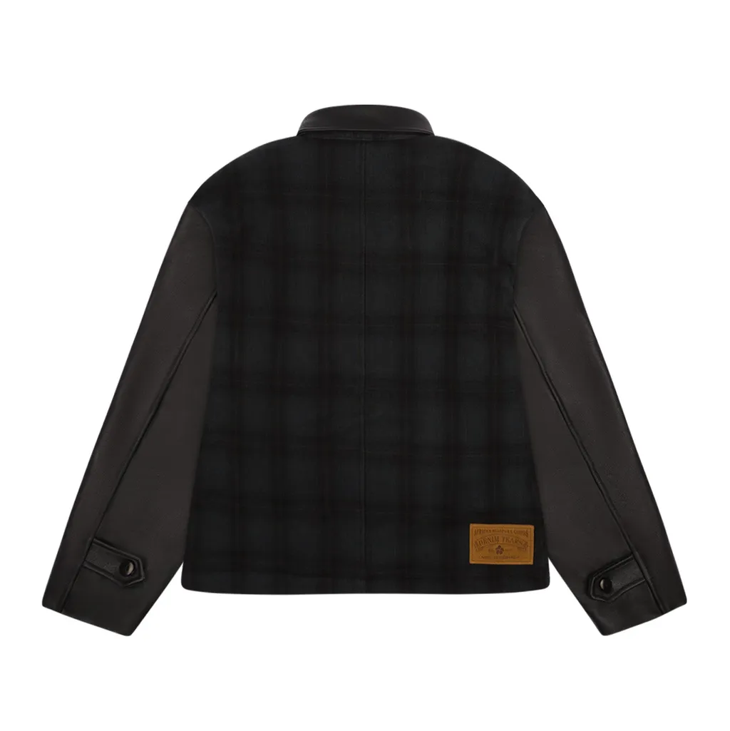 Black And Green Tartan Jacket