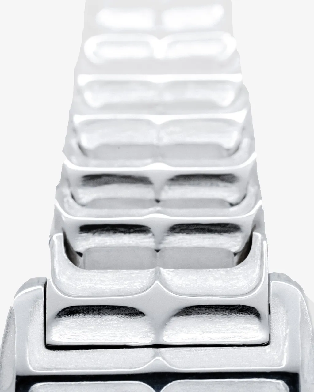 Silver Vault 28Mm Watch