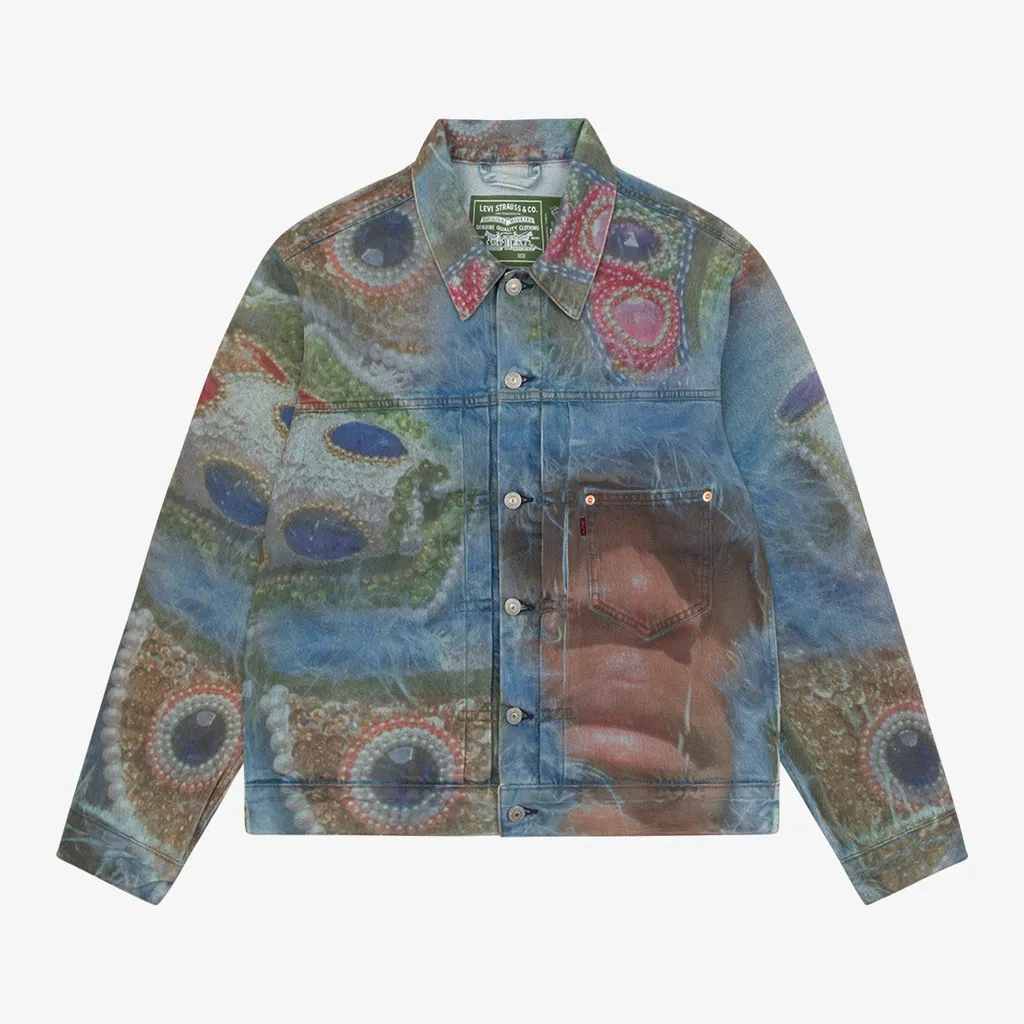 Big Chief Demond Jean Jacket