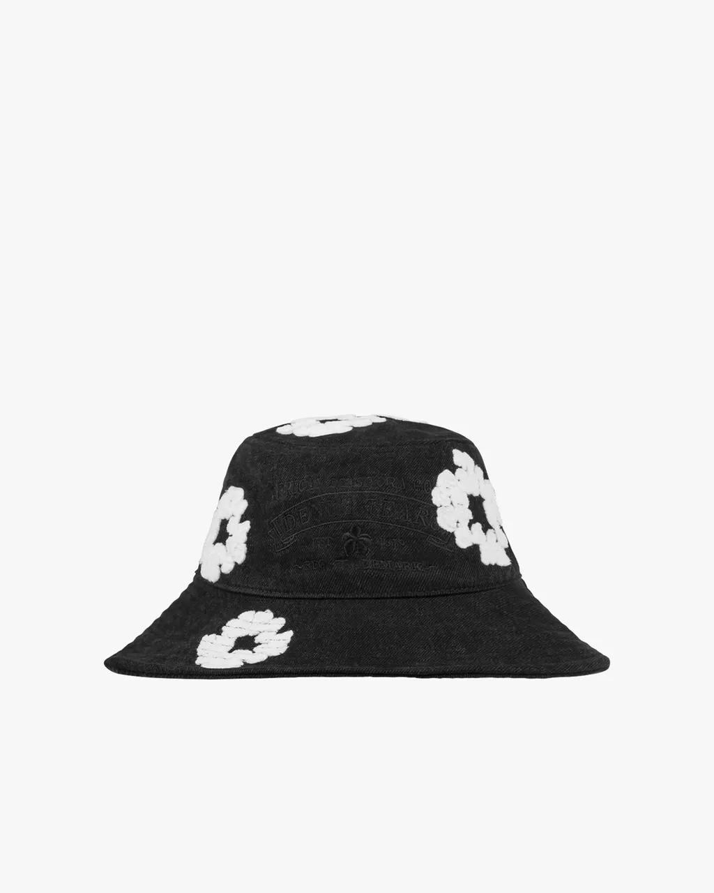 Denim Wreath Bucket Hat