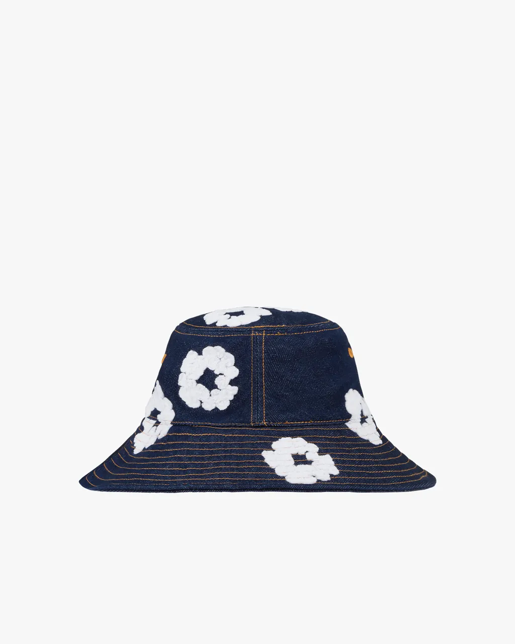 Denim Wreath Bucket Hat